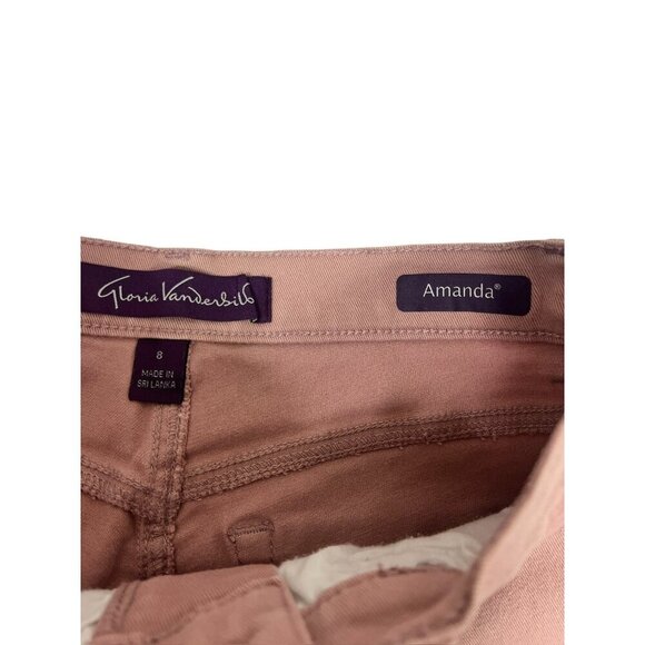 Gloria Vanderbilt Amanda Pink Jeggings - Picture 3 of 7